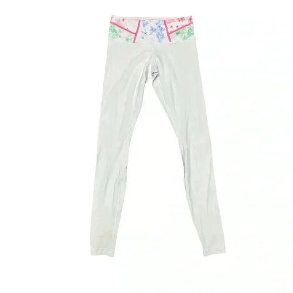 Lululemon White Leggings Size 4 - Picture 1 of 8
